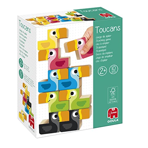 Goula - Toucans Lernspiel zum Stapeln für Kinder ab 2 Jahren Goula - Toucans Lernspiel zum Stapeln für Kinder ab 2 Jahren von Goula