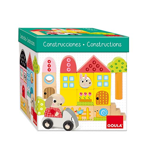 Goula - Packung mit 40 Teilen Hasen-Architektur, Bausatz für Kinder ab 1 Jahr Goula - Packung mit 40 Teilen Hasen-Architektur, Bausatz für Kinder ab 1 Jahr von Goula