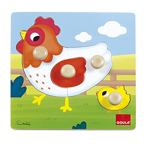 Jumbo Spiele D53052 - Holzpuzzle "Huhn" Jumbo Spiele D53052 - Holzpuzzle "Huhn" von Goula