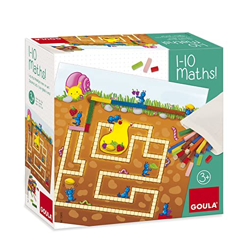 Jumbo Spiele D53405 - 1-10, Mathe, Lernspielzeug Jumbo Spiele D53405 - 1-10, Mathe, Lernspielzeug von Goula