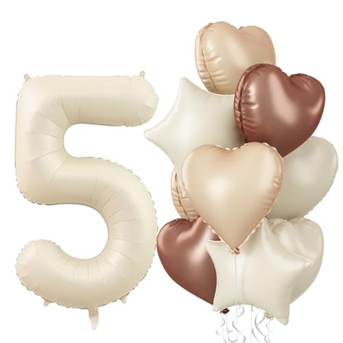 Luftballons 5 Creme, XXL Nude 5. Geburtstag Ballon Deko, Beige Zahlen 5 Stern Folienballon Neutraler Aprikose Kaffee Braun Herz Luftballons für Mädchen 5 Geburtstagsdeko Valentinstag Party Dekoration Luftballons 5 Creme, XXL Nude 5. Geburtstag Ballon Deko, Beige Zahlen 5 Stern Folienballon Neutraler Aprikose Kaffee Braun Herz Luftballons für Mädchen 5 Geburtstagsdeko Valentinstag Party Dekoration von Govpy