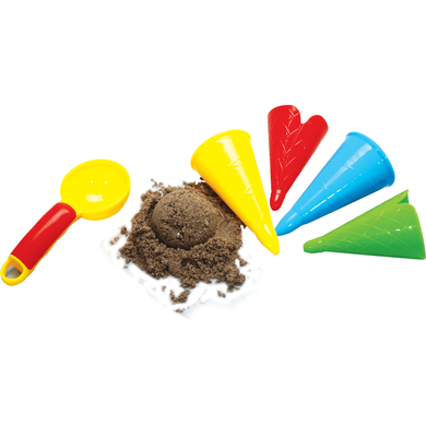 Gowi Sandform Eiscreme - Set 5 im Netz von Gowi