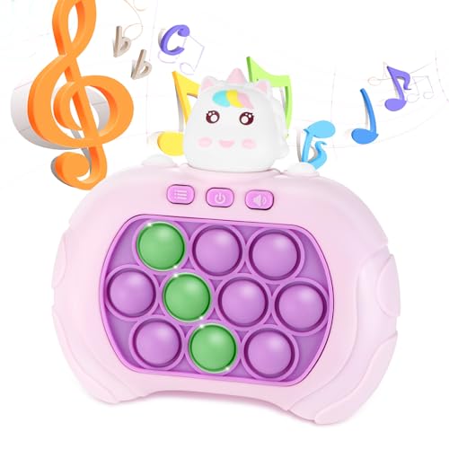 Gowkeey Quick Push Bubble Game ,Quick Push Bubble Game for Kids & Adults,Push Bubble Sensory Squeeze Toys, Push Bubble Sensory Squeeze Toys,for Boys, Girls, Teens(Rosa) von Gowkeey
