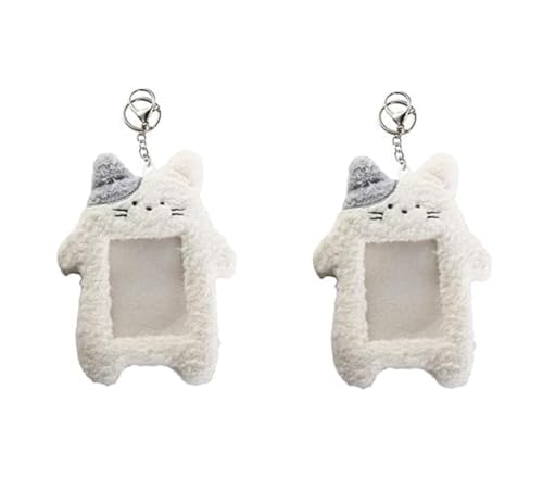 2 weiße Fotokartenhalter, Cartoon-Plüsch-Fotokartenhalter, Outdoor-Mädchen, koreanischer Stil, Ausweishülle, Kartenhülle, Schüler, Kaninchen, Identifikationsabzeichen, Büro- und Schulbedarf, Zubehör 2 weiße Fotokartenhalter, Cartoon-Plüsch-Fotokartenhalter, Outdoor-Mädchen, koreanischer Stil, Ausweishülle, Kartenhülle, Schüler, Kaninchen, Identifikationsabzeichen, Büro- und Schulbedarf, Zubehör von Gowxs