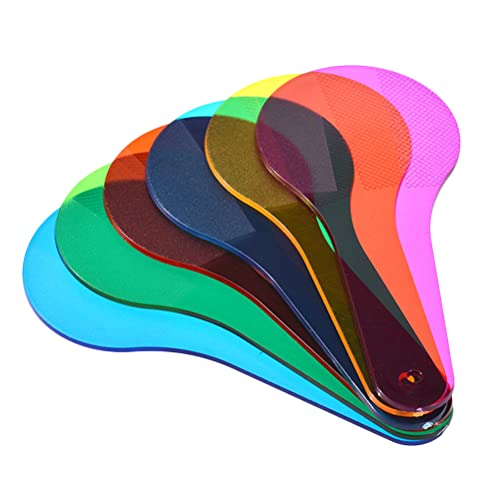 6 x Farbpaddel, transparente Farbpaddel, Farblernen, Optik-Farbfilterplatte, Montessori, Pädagogische Wissenschaft, Pädagogische Malerei, Farbzeichnung, Erkenntnis, Lernen und Bildung 6 x Farbpaddel, transparente Farbpaddel, Farblernen, Optik-Farbfilterplatte, Montessori, Pädagogische Wissenschaft, Pädagogische Malerei, Farbzeichnung, Erkenntnis, Lernen und Bildung von Gowxs