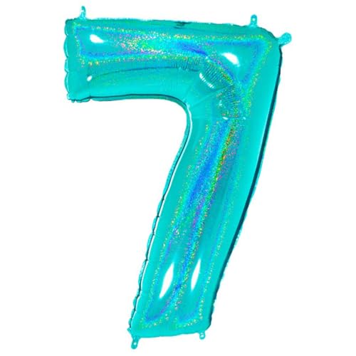 Grabo 171TI-P Nummer 1 Superloon Einzelpack, Länge 101 cm, Farbe-Tiffany, One Size (Türkis, 7) von Grabo