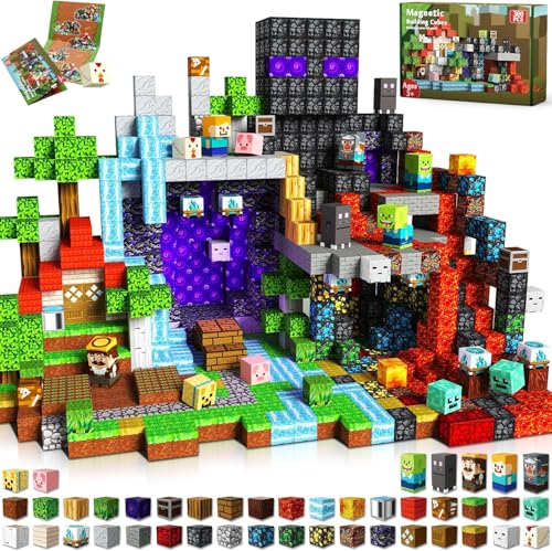 GraceDuck 300 Stück Magnetische Bausteine, Magnetbausteine für Kinder, STEM Montessori Sensorisches Spielzeug für Kinder ab 3 Jahren Jungen und Mädchen, Weihnachten und Geburtstagsgeschenke GraceDuck 300 Stück Magnetische Bausteine, Magnetbausteine für Kinder, STEM Montessori Sensorisches Spielzeug für Kinder ab 3 Jahren Jungen und Mädchen, Weihnachten und Geburtstagsgeschenke von GraceDuck