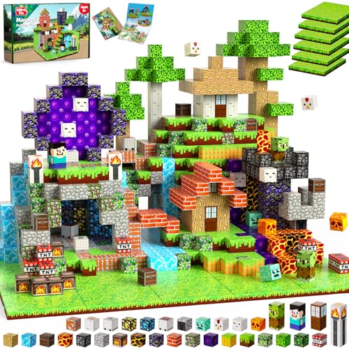 GraceDuck Magnetische Bausteine - 150 Teile Magnetic Blocks von GraceDuck