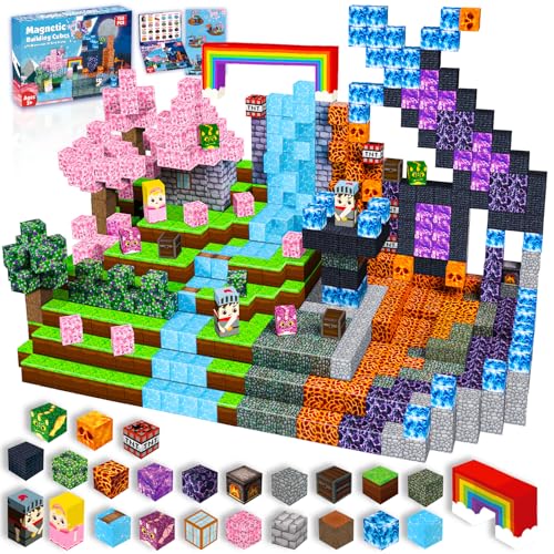 GraceDuck Magnetische Bausteine - 150 Stück - Dunkles Waldschloss - Magnetbausteine für Kinder Montessori kreative Spielzeug ab 3 4 5 6 7 8 9 Jahre Junge und Mädchen Ostern Geschenke für Kinder GraceDuck Magnetische Bausteine - 150 Stück - Dunkles Waldschloss - Magnetbausteine für Kinder Montessori kreative Spielzeug ab 3 4 5 6 7 8 9 Jahre Junge und Mädchen Ostern Geschenke für Kinder von GraceDuck