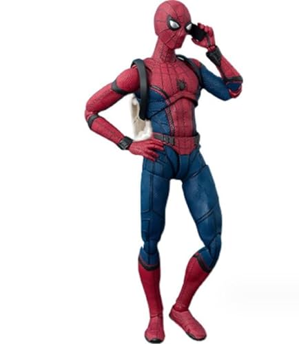5.9-Zoll Spider Man Superheldenpuppe, Film Action Puppenspielzeug, PVC artikuliert bewegliches Puppenspielzeug von Graceever