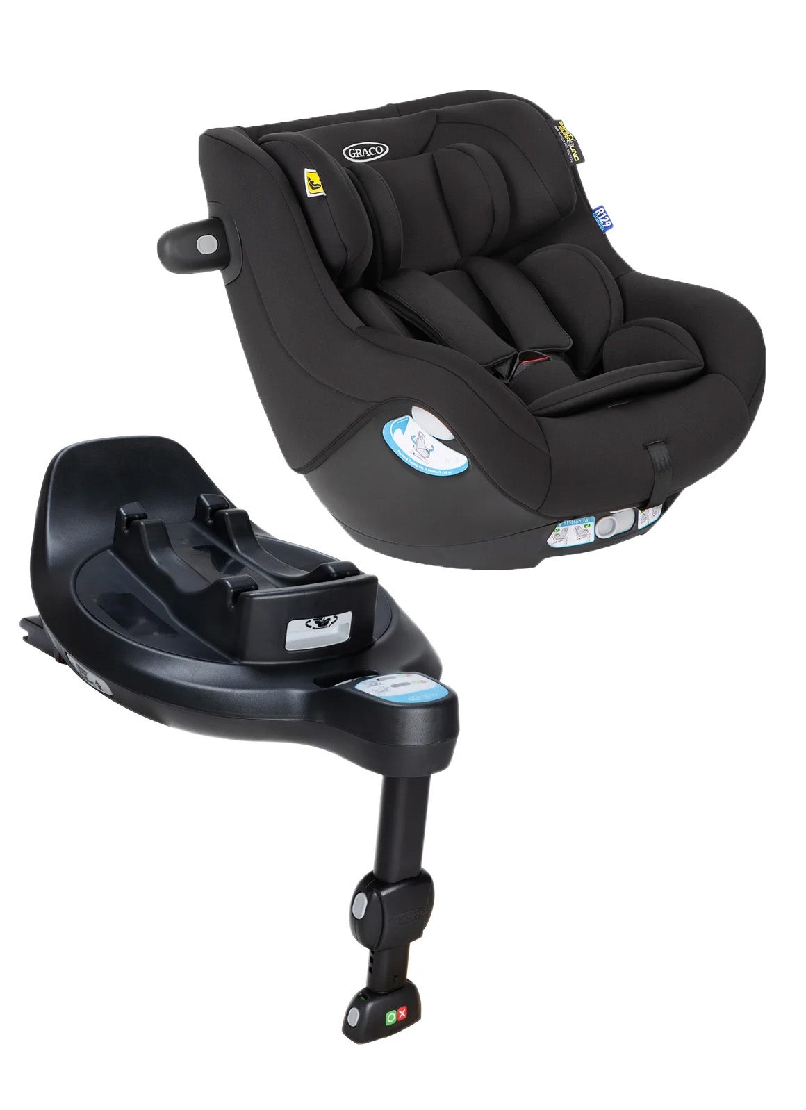 Graco SnugGo Kindersitz inkl. Basis, Midnight Graco SnugGo Kindersitz inkl. Basis, Midnight von Graco