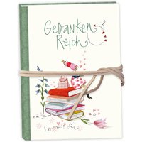 Notizbuch "Gedankenreich", 128 Seiten mit wunderschönen Illustrationen Notizbuch "Gedankenreich", 128 Seiten mit wunderschönen Illustrationen von Grätz