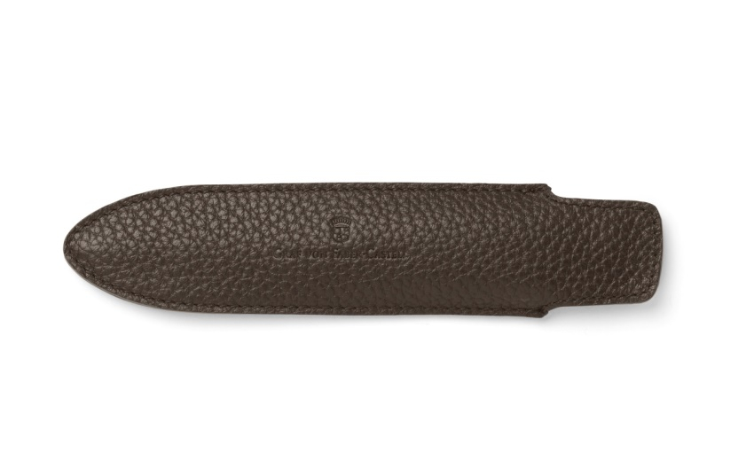 Graf von Faber-Castell 1er Stifte-Etui Cashmere kurz dunkelbraun von Graf von Faber-Castell