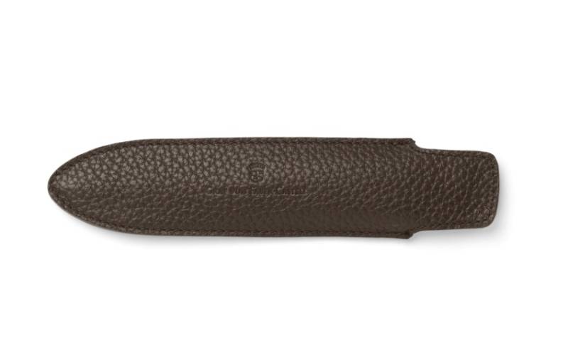 Graf von Faber-Castell 1er Stifte-Etui Cashmere kurz dunkelbraun von Graf von Faber-Castell