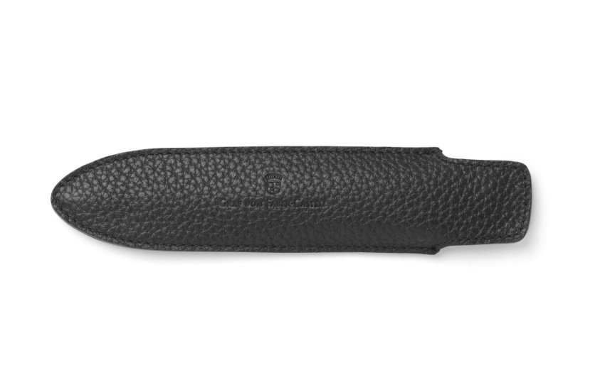 Graf von Faber-Castell 1er Stifte-Etui Cashmere kurz schwarz Graf von Faber-Castell 1er Stifte-Etui Cashmere kurz schwarz von Graf von Faber-Castell