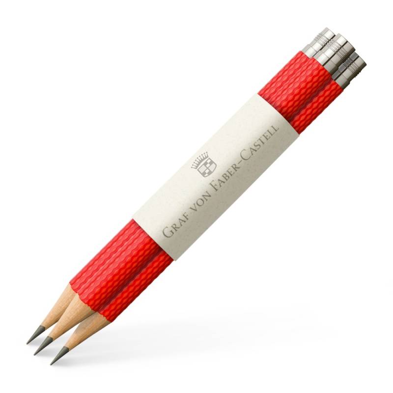 Graf von Faber-Castell Bleistifte für den Perfekten Bleistift India Red 3 Stk. von Graf von Faber-Castell