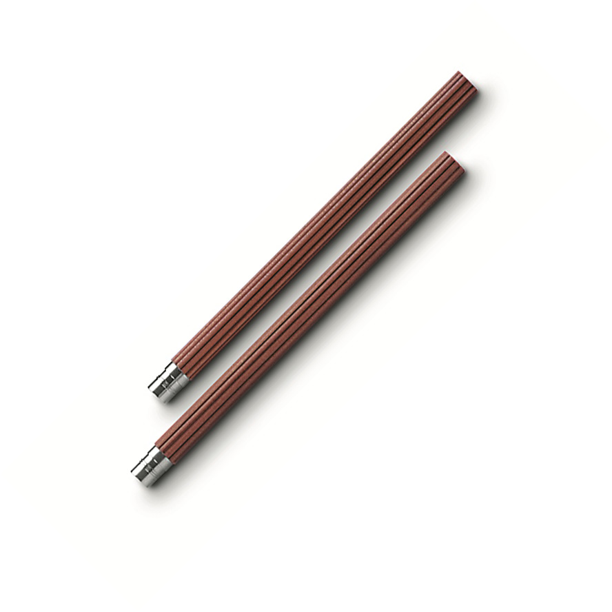Graf von Faber-Castell Bleistifte für den Perfekten Bleistift kanneliert braun 5 Stk. Graf von Faber-Castell Bleistifte für den Perfekten Bleistift kanneliert braun 5 Stk. von Graf von Faber-Castell