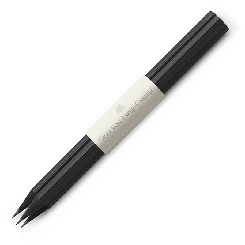 Graf von Faber-Castell Bleistifte mit Tauchkappe Schwarz 3 Stk. von Graf von Faber-Castell