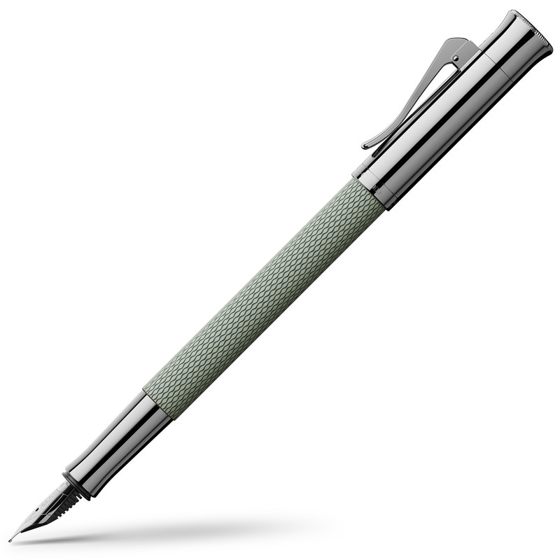 Graf von Faber-Castell Füllhalter Guilloche Sage Green B von Graf von Faber-Castell
