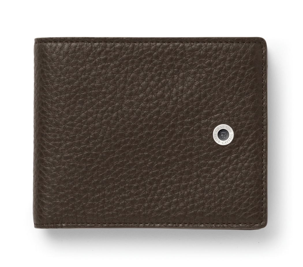 Graf von Faber-Castell Geldbörse Cashmere dunkelbraun groß von Graf von Faber-Castell