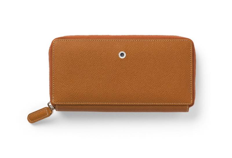 Graf von Faber-Castell Geldbörse Damen Epsom Cognac von Graf von Faber-Castell
