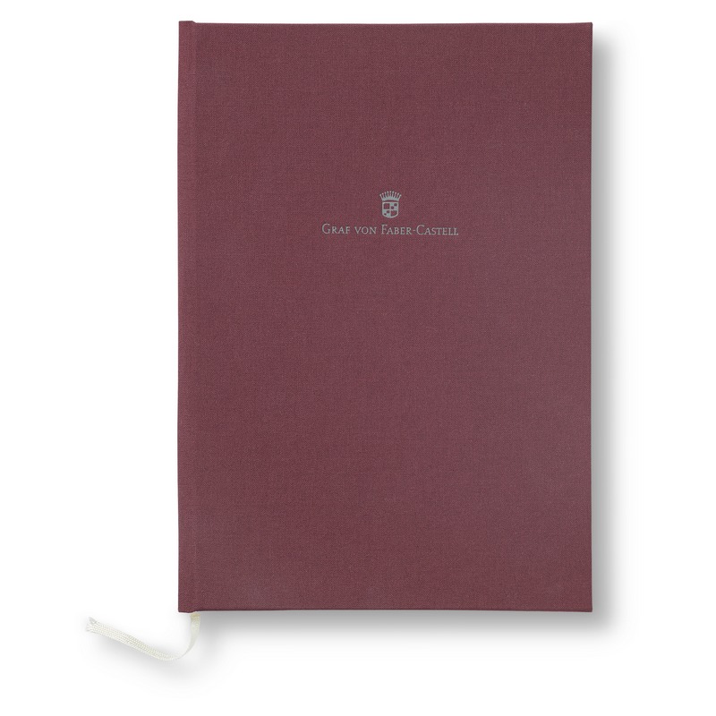 Graf von Faber-Castell Notizbuch A5 Blanko Dark Bordeaux Graf von Faber-Castell Notizbuch A5 Blanko Dark Bordeaux von Graf von Faber-Castell