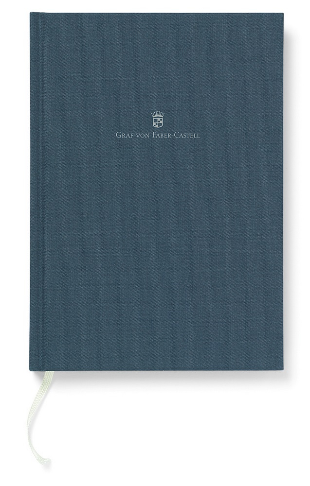 Graf von Faber-Castell Notizbuch A5 blanko Blau von Graf von Faber-Castell