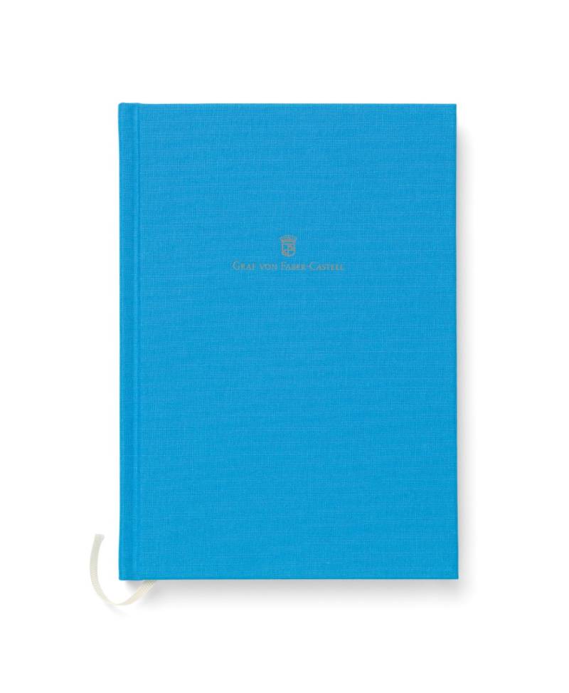 Graf von Faber-Castell Notizbuch A5 blanko Gulf Blue von Graf von Faber-Castell