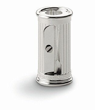 Graf von Faber-Castell Spitzer kanneliert platiniert von Graf von Faber-Castell