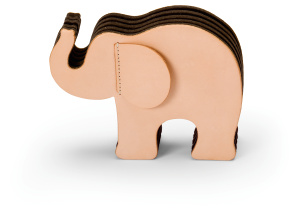 Graf von Faber-Castell Stifteköcher Elefant Klein Natur von Graf von Faber-Castell