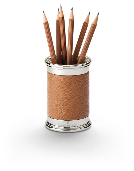 Graf von Faber-Castell Stifteköcher Epsom cognac Graf von Faber-Castell Stifteköcher Epsom cognac von Graf von Faber-Castell