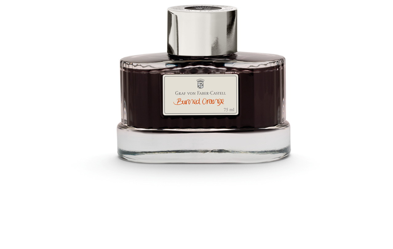 Graf von Faber-Castell Tintenfass 75ml Burned Orange Graf von Faber-Castell Tintenfass 75ml Burned Orange von Graf von Faber-Castell