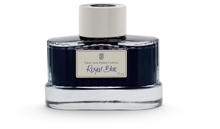 Graf von Faber-Castell Tintenfass 75ml Royal Blue von Graf von Faber-Castell