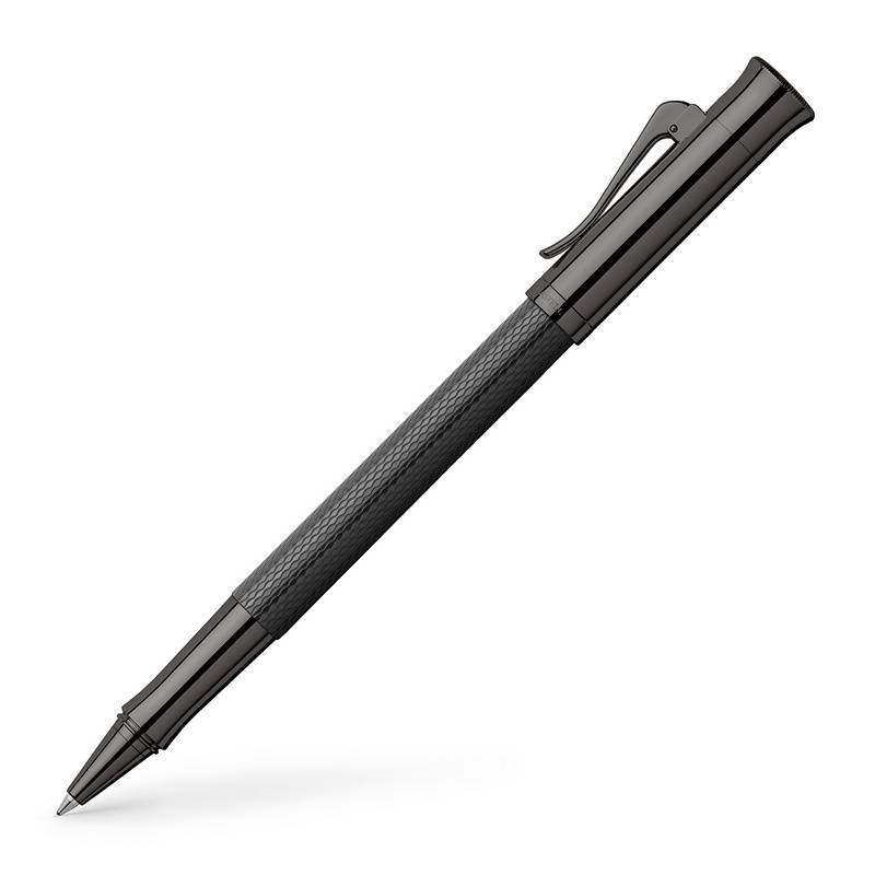 Graf von Faber-Castell Tintenroller Guilloche Black Edition von Graf von Faber-Castell