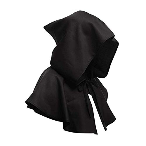 Mittelalterlicher Wasserfallhut Halloween Kostüme Wicca heidnische Kapuze Cosplay Kostüme Kapuzenponcho für Herren Damen Kapuze Hexe Kutte Hut Halloween Requisiten Robe Kurz Umhang Kostüm Mittelalterlicher Wasserfallhut Halloween Kostüme Wicca heidnische Kapuze Cosplay Kostüme Kapuzenponcho für Herren Damen Kapuze Hexe Kutte Hut Halloween Requisiten Robe Kurz Umhang Kostüm von Grafanty