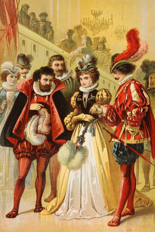 Grafika Kids Aschenbrödel, Illustration von Carl Offterdinger 12 Teile Puzzle Grafika-F-30874 von Grafika Kids