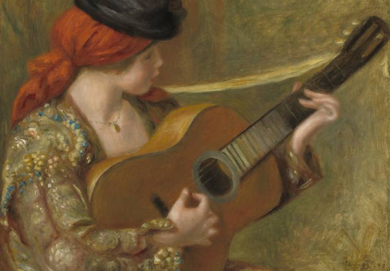 Grafika Kids Auguste Renoir - Young Spanish Woman with a Guitar 300 Teile Puzzle Grafika-F-31903 von Grafika Kids