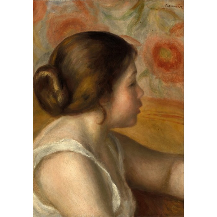 Grafika Kids - Auguste Renoir: Head of a Young Girl, 1890 - 300 Teile von Grafika Kids