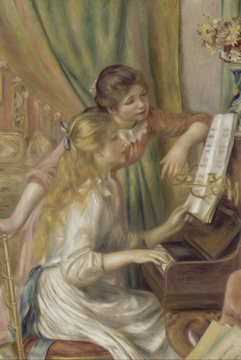 Grafika Kids Auguste Renoir: Jeunes filles au piano, 1892 12 Teile Puzzle Grafika-F-30892 von Grafika Kids