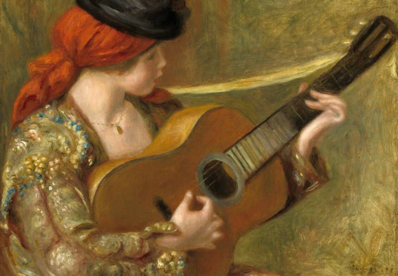Grafika Kids Auguste Renoir: Young Spanish Woman with a Guitar, 1898 12 Teile Puzzle Grafika-F-31189 von Grafika Kids