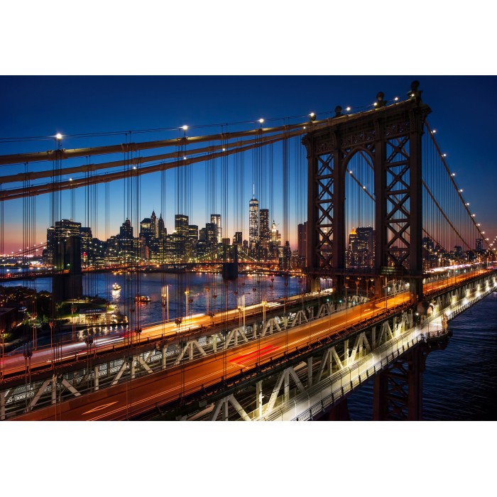 Grafika Kids - Brooklyn Bridge, Manhattan, New York - 48 Teile von Grafika Kids