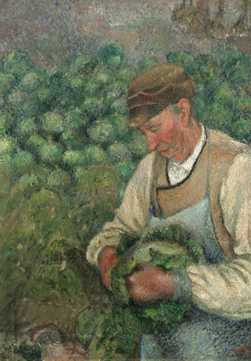 Grafika Kids Camille Pissarro: The Gardener - Old Peasant with Cabbage, 1883-1895 300 Teile Puzzle Grafika-F-32121 von Grafika Kids