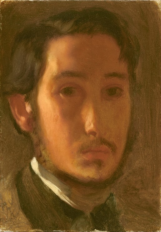 Grafika Kids Edgar Degas: Self-Portrait with White Collar, 1857 12 Teile Puzzle Grafika-F-31154 von Grafika Kids