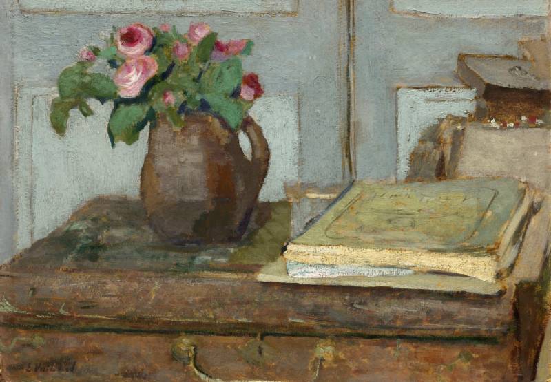 Grafika Kids Edouard Vuillard: The Artist's Paint Box and Moss Roses, 1898 12 Teile Puzzle Grafika-F-31172 von Grafika Kids
