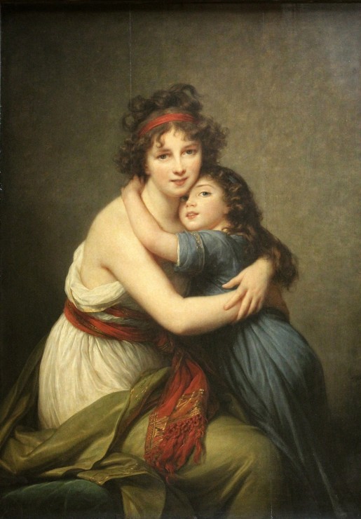 Grafika Kids Elisabeth Vigée-Lebrun: Madame Vigée-Lebrun and her daughter, 1789 12 Teile Puzzle Grafika-F-31296 von Grafika Kids