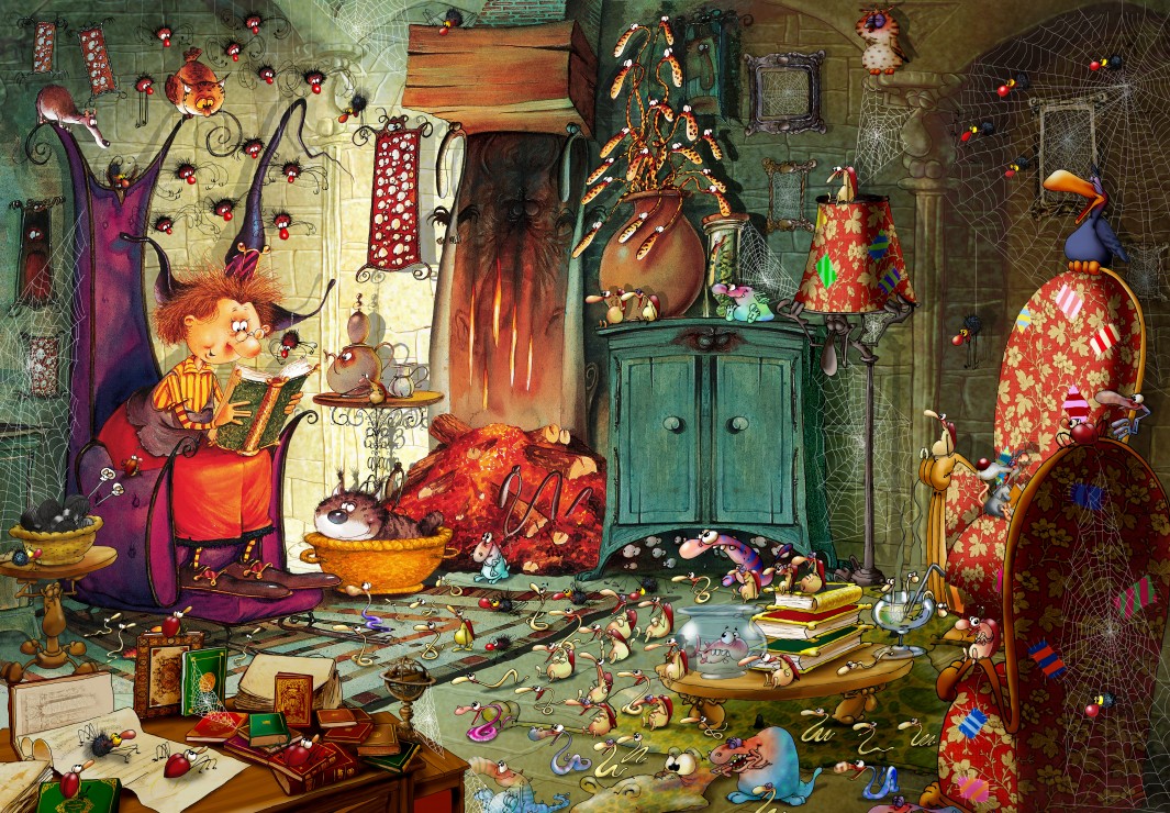 Grafika Kids François Ruyer - Lesen 12 Teile Puzzle Grafika-F-31480 Grafika Kids François Ruyer - Lesen 12 Teile Puzzle Grafika-F-31480 von Grafika Kids