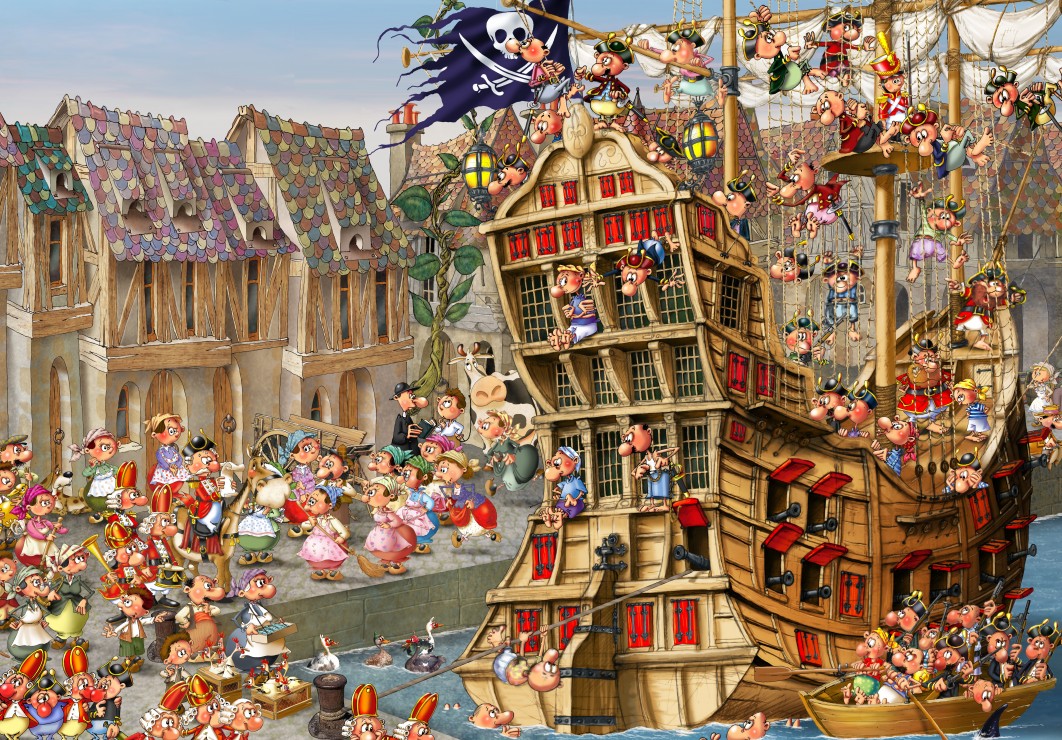 Grafika Kids François Ruyer - Piraten 204 Teile Puzzle Grafika-F-31934 Grafika Kids François Ruyer - Piraten 204 Teile Puzzle Grafika-F-31934 von Grafika Kids