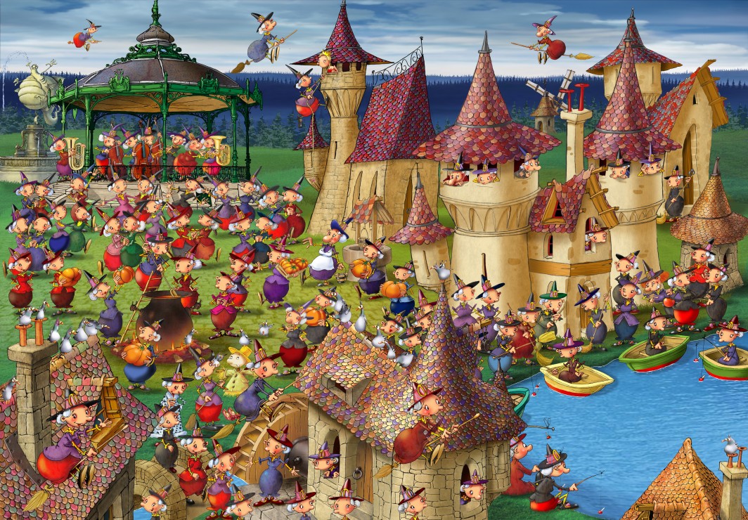 Grafika Kids François Ruyer: Hexen 24 Teile Puzzle Grafika-F-31670 Grafika Kids François Ruyer: Hexen 24 Teile Puzzle Grafika-F-31670 von Grafika Kids