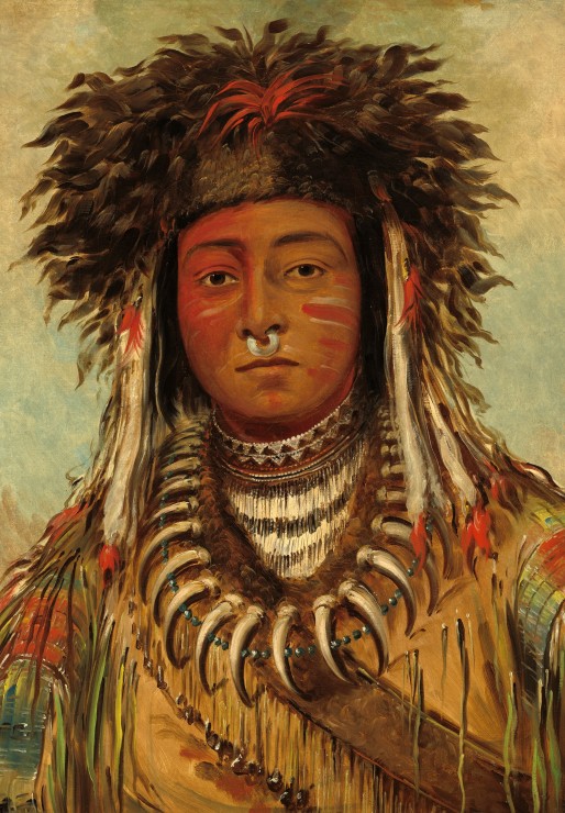 Grafika Kids George Catlin: Boy Chief - Ojibbeway, 1843 24 Teile Puzzle Grafika-F-31668 von Grafika Kids