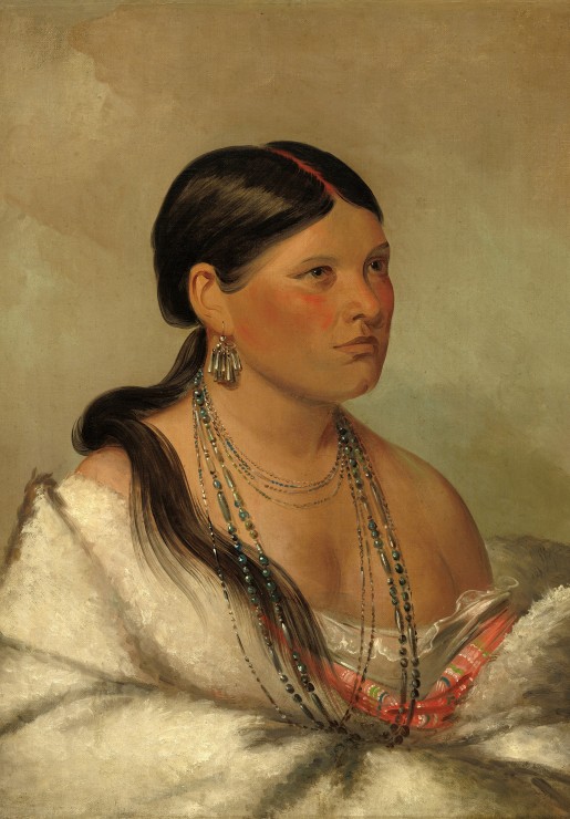Grafika Kids George Catlin: The Female Eagle - Shawano, 1830 104 Teile Puzzle Grafika-F-31781 von Grafika Kids